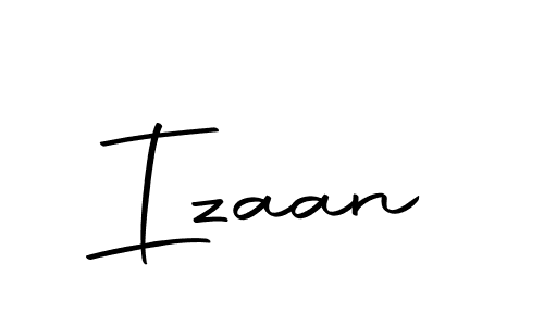 Create a beautiful signature design for name Izaan. With this signature (Autography-DOLnW) fonts, you can make a handwritten signature for free. Izaan signature style 10 images and pictures png