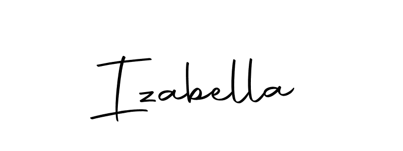 You should practise on your own different ways (Autography-DOLnW) to write your name (Izabella) in signature. don't let someone else do it for you. Izabella signature style 10 images and pictures png
