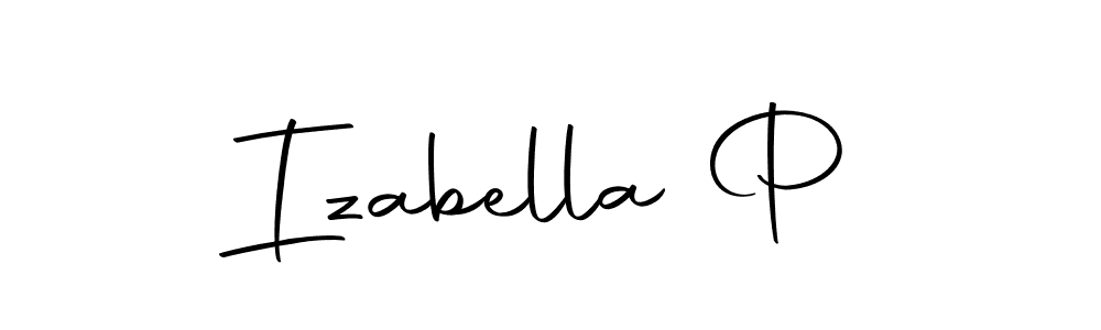 Similarly Autography-DOLnW is the best handwritten signature design. Signature creator online .You can use it as an online autograph creator for name Izabella P. Izabella P signature style 10 images and pictures png