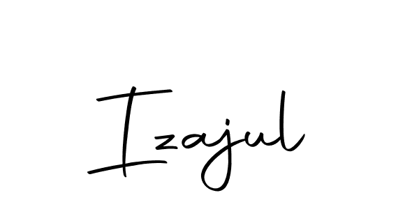 Create a beautiful signature design for name Izajul. With this signature (Autography-DOLnW) fonts, you can make a handwritten signature for free. Izajul signature style 10 images and pictures png