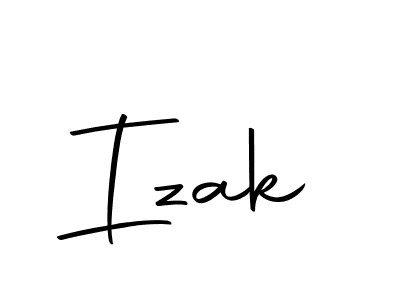 The best way (Autography-DOLnW) to make a short signature is to pick only two or three words in your name. The name Izak include a total of six letters. For converting this name. Izak signature style 10 images and pictures png