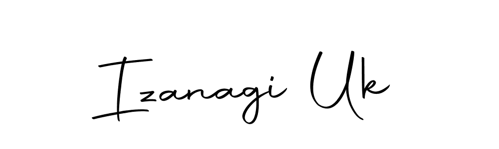 Design your own signature with our free online signature maker. With this signature software, you can create a handwritten (Autography-DOLnW) signature for name Izanagi Uk. Izanagi Uk signature style 10 images and pictures png