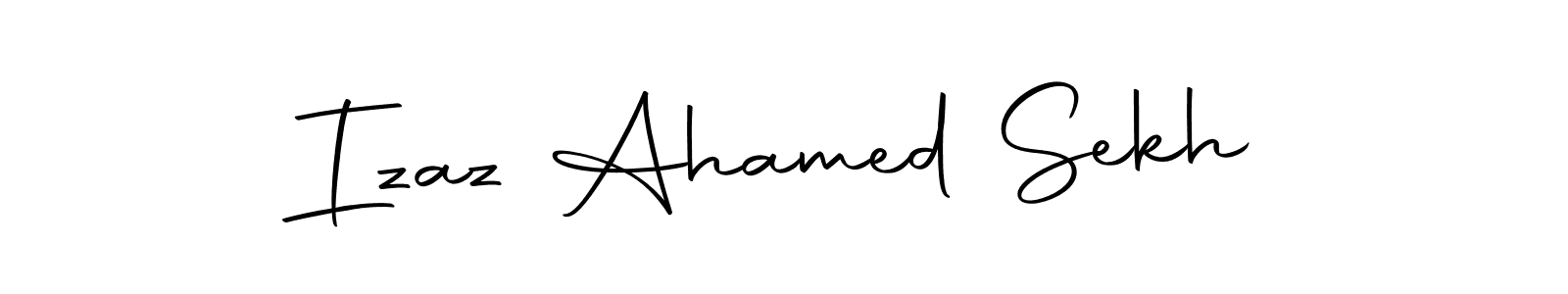 You can use this online signature creator to create a handwritten signature for the name Izaz Ahamed Sekh. This is the best online autograph maker. Izaz Ahamed Sekh signature style 10 images and pictures png