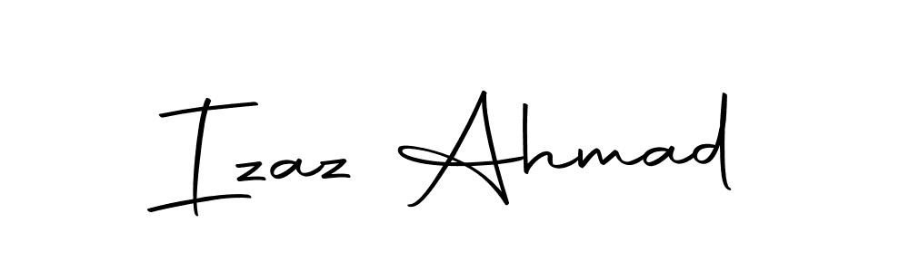 if you are searching for the best signature style for your name Izaz Ahmad. so please give up your signature search. here we have designed multiple signature styles  using Autography-DOLnW. Izaz Ahmad signature style 10 images and pictures png