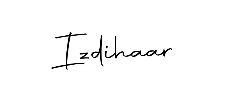 How to make Izdihaar signature? Autography-DOLnW is a professional autograph style. Create handwritten signature for Izdihaar name. Izdihaar signature style 10 images and pictures png