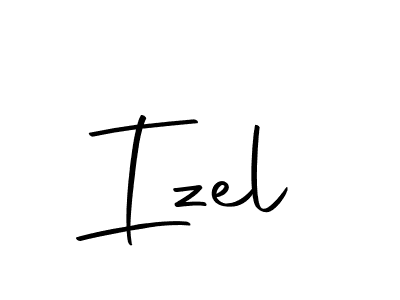 How to make Izel signature? Autography-DOLnW is a professional autograph style. Create handwritten signature for Izel name. Izel signature style 10 images and pictures png