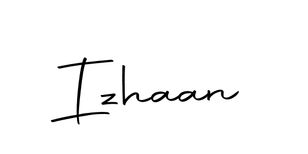 Make a beautiful signature design for name Izhaan. With this signature (Autography-DOLnW) style, you can create a handwritten signature for free. Izhaan signature style 10 images and pictures png