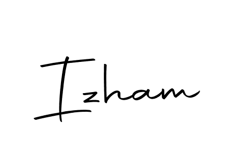 if you are searching for the best signature style for your name Izham. so please give up your signature search. here we have designed multiple signature styles  using Autography-DOLnW. Izham signature style 10 images and pictures png