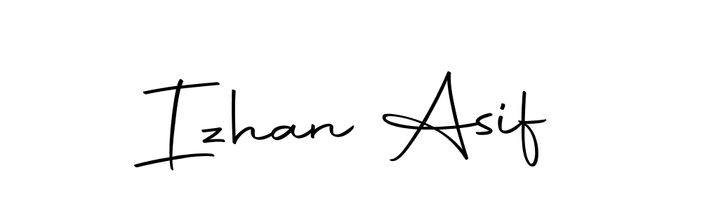 Use a signature maker to create a handwritten signature online. With this signature software, you can design (Autography-DOLnW) your own signature for name Izhan Asif. Izhan Asif signature style 10 images and pictures png