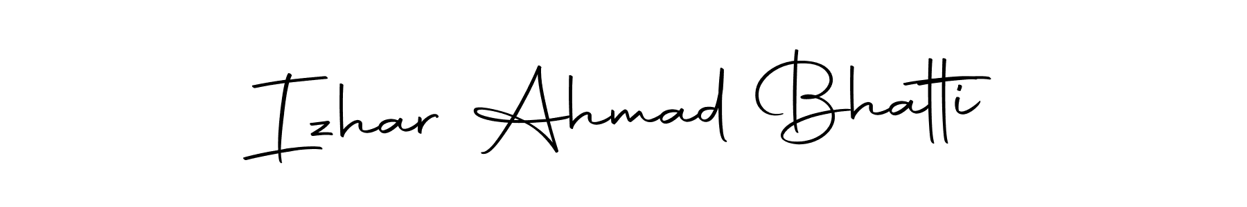 Similarly Autography-DOLnW is the best handwritten signature design. Signature creator online .You can use it as an online autograph creator for name Izhar Ahmad Bhatti. Izhar Ahmad Bhatti signature style 10 images and pictures png