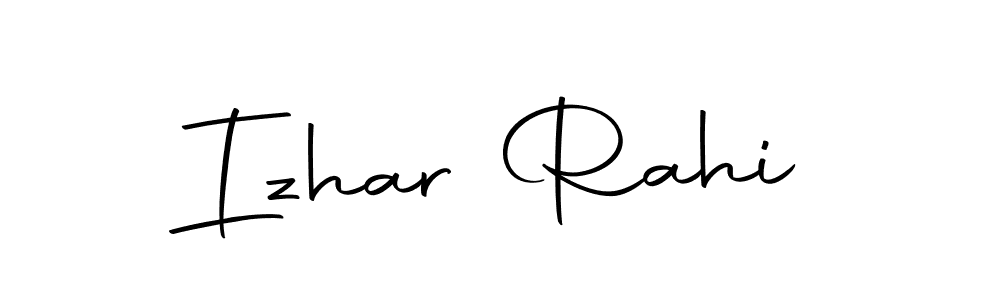 Here are the top 10 professional signature styles for the name Izhar Rahi. These are the best autograph styles you can use for your name. Izhar Rahi signature style 10 images and pictures png