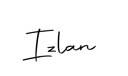 How to make Izlan signature? Autography-DOLnW is a professional autograph style. Create handwritten signature for Izlan name. Izlan signature style 10 images and pictures png