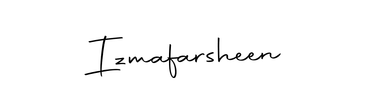 How to make Izmafarsheen signature? Autography-DOLnW is a professional autograph style. Create handwritten signature for Izmafarsheen name. Izmafarsheen signature style 10 images and pictures png