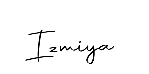 Make a beautiful signature design for name Izmiya. With this signature (Autography-DOLnW) style, you can create a handwritten signature for free. Izmiya signature style 10 images and pictures png