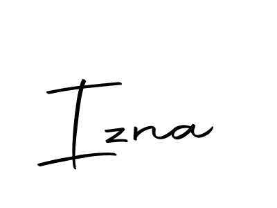 Here are the top 10 professional signature styles for the name Izna. These are the best autograph styles you can use for your name. Izna signature style 10 images and pictures png