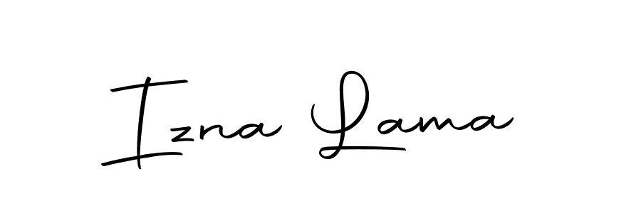 Similarly Autography-DOLnW is the best handwritten signature design. Signature creator online .You can use it as an online autograph creator for name Izna Lama. Izna Lama signature style 10 images and pictures png