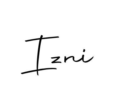 This is the best signature style for the Izni name. Also you like these signature font (Autography-DOLnW). Mix name signature. Izni signature style 10 images and pictures png
