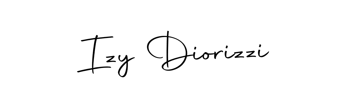 Make a beautiful signature design for name Izy Diorizzi. Use this online signature maker to create a handwritten signature for free. Izy Diorizzi signature style 10 images and pictures png