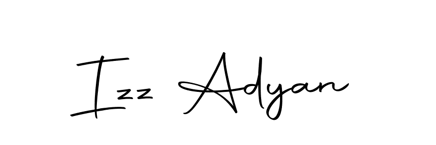 Once you've used our free online signature maker to create your best signature Autography-DOLnW style, it's time to enjoy all of the benefits that Izz Adyan name signing documents. Izz Adyan signature style 10 images and pictures png