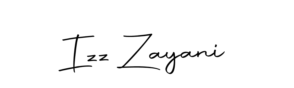 Also we have Izz Zayani name is the best signature style. Create professional handwritten signature collection using Autography-DOLnW autograph style. Izz Zayani signature style 10 images and pictures png