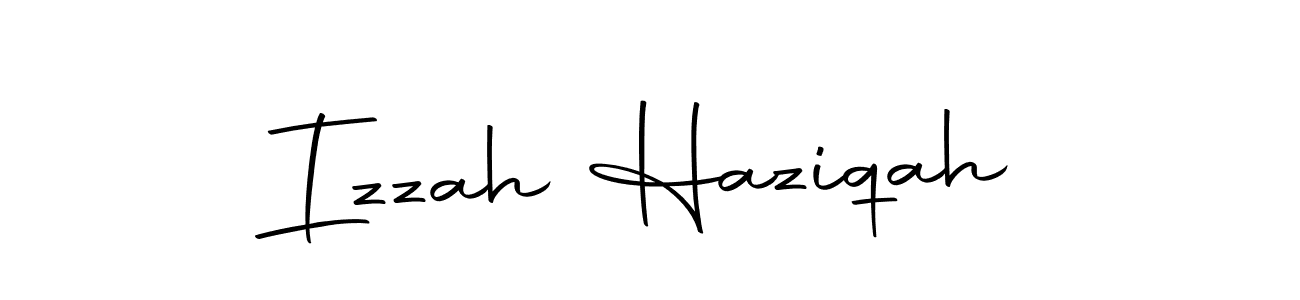 if you are searching for the best signature style for your name Izzah Haziqah. so please give up your signature search. here we have designed multiple signature styles  using Autography-DOLnW. Izzah Haziqah signature style 10 images and pictures png