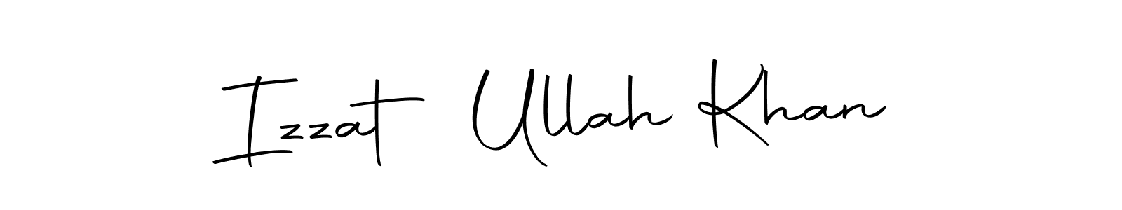 Use a signature maker to create a handwritten signature online. With this signature software, you can design (Autography-DOLnW) your own signature for name Izzat Ullah Khan. Izzat Ullah Khan signature style 10 images and pictures png