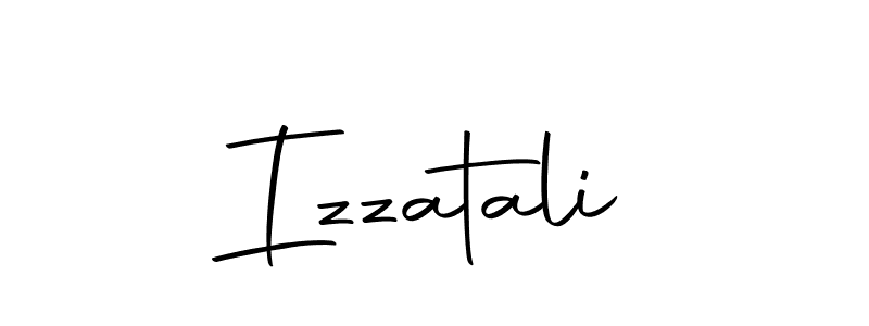 You should practise on your own different ways (Autography-DOLnW) to write your name (Izzatali) in signature. don't let someone else do it for you. Izzatali signature style 10 images and pictures png