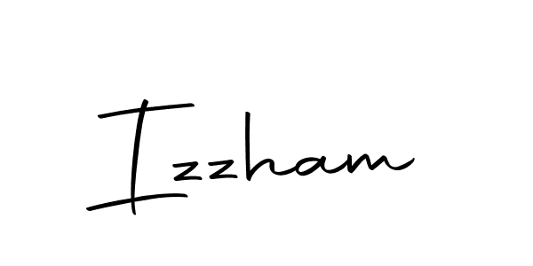 Also we have Izzham name is the best signature style. Create professional handwritten signature collection using Autography-DOLnW autograph style. Izzham signature style 10 images and pictures png
