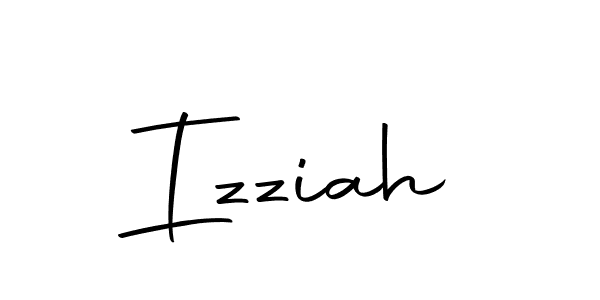 Create a beautiful signature design for name Izziah. With this signature (Autography-DOLnW) fonts, you can make a handwritten signature for free. Izziah signature style 10 images and pictures png