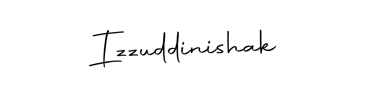 Make a beautiful signature design for name Izzuddinishak. Use this online signature maker to create a handwritten signature for free. Izzuddinishak signature style 10 images and pictures png