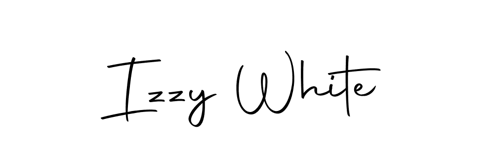 Also we have Izzy White name is the best signature style. Create professional handwritten signature collection using Autography-DOLnW autograph style. Izzy White signature style 10 images and pictures png