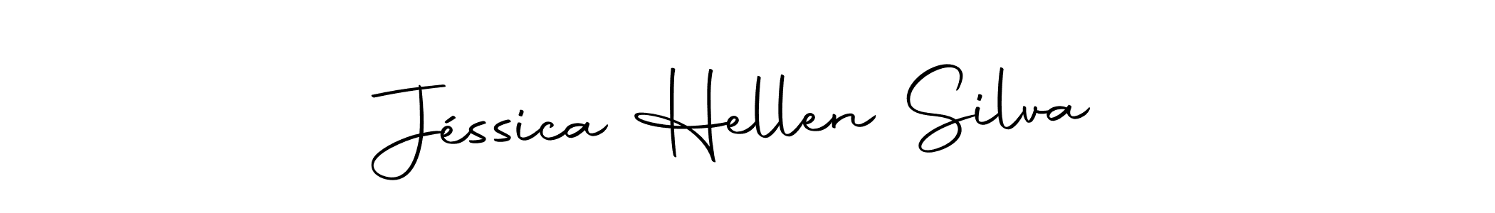 Use a signature maker to create a handwritten signature online. With this signature software, you can design (Autography-DOLnW) your own signature for name Jéssica Hellen Silva. Jéssica Hellen Silva signature style 10 images and pictures png