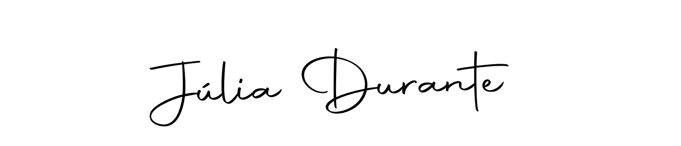 Make a beautiful signature design for name Júlia Durante. With this signature (Autography-DOLnW) style, you can create a handwritten signature for free. Júlia Durante signature style 10 images and pictures png