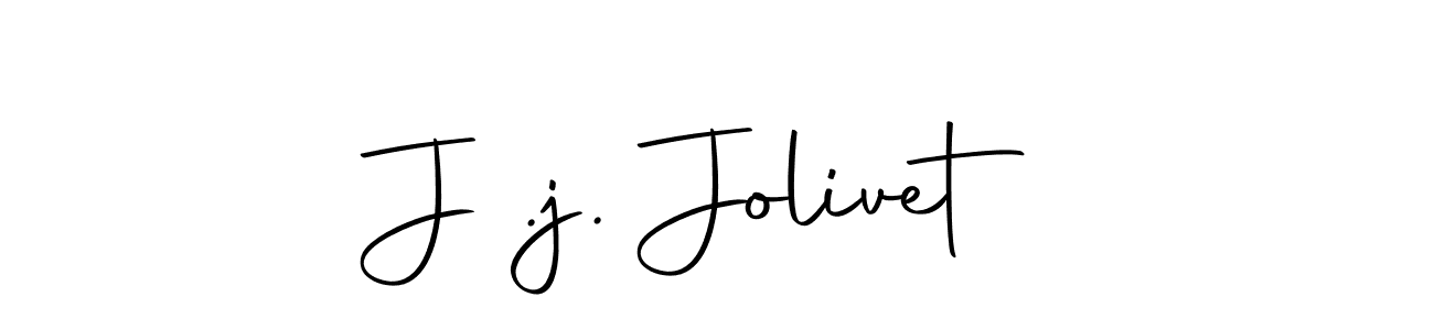 The best way (Autography-DOLnW) to make a short signature is to pick only two or three words in your name. The name J .j. Jolivet include a total of six letters. For converting this name. J .j. Jolivet signature style 10 images and pictures png