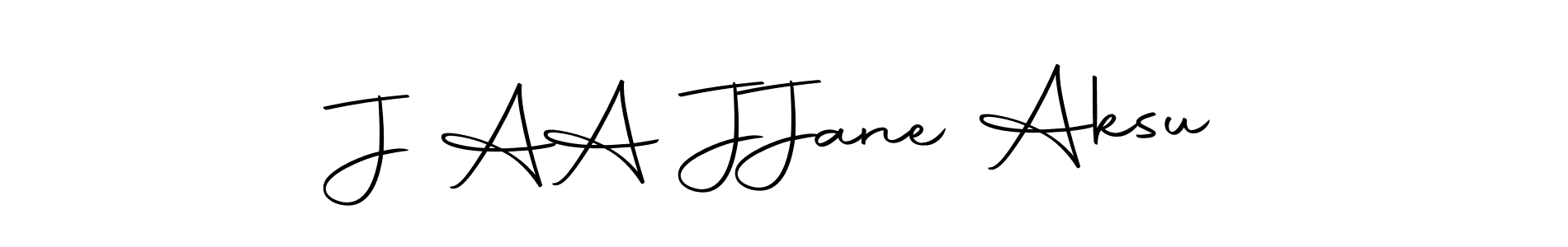 How to make J A  A J  Jane Aksu signature? Autography-DOLnW is a professional autograph style. Create handwritten signature for J A  A J  Jane Aksu name. J A  A J  Jane Aksu signature style 10 images and pictures png