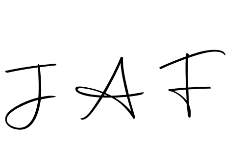 How to make J A F name signature. Use Autography-DOLnW style for creating short signs online. This is the latest handwritten sign. J A F signature style 10 images and pictures png