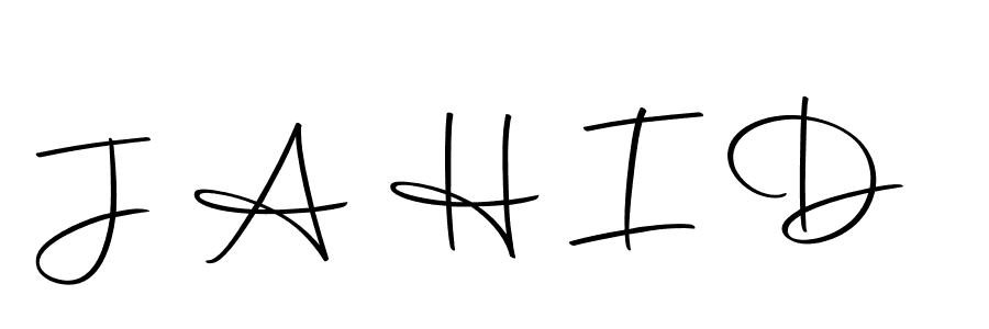 You should practise on your own different ways (Autography-DOLnW) to write your name (J A H I D) in signature. don't let someone else do it for you. J A H I D signature style 10 images and pictures png