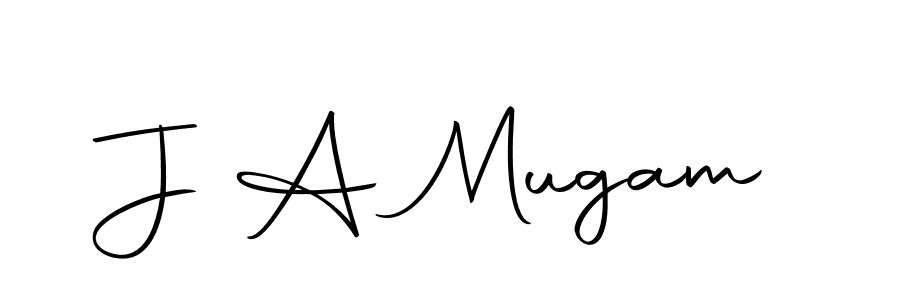 if you are searching for the best signature style for your name J A Mugam. so please give up your signature search. here we have designed multiple signature styles  using Autography-DOLnW. J A Mugam signature style 10 images and pictures png