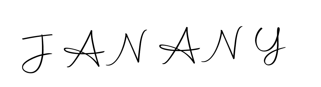 Create a beautiful signature design for name J A N A N Y. With this signature (Autography-DOLnW) fonts, you can make a handwritten signature for free. J A N A N Y signature style 10 images and pictures png