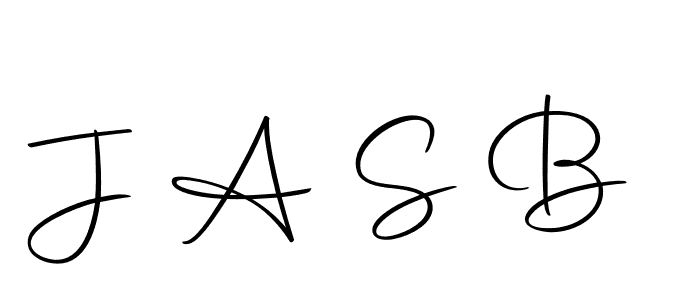 Create a beautiful signature design for name J A S B. With this signature (Autography-DOLnW) fonts, you can make a handwritten signature for free. J A S B signature style 10 images and pictures png