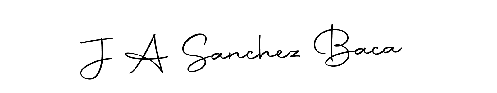 Make a beautiful signature design for name J A Sanchez Baca. With this signature (Autography-DOLnW) style, you can create a handwritten signature for free. J A Sanchez Baca signature style 10 images and pictures png