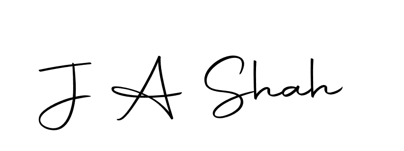 Here are the top 10 professional signature styles for the name J A Shah. These are the best autograph styles you can use for your name. J A Shah signature style 10 images and pictures png