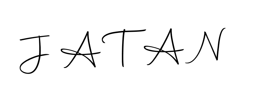 The best way (Autography-DOLnW) to make a short signature is to pick only two or three words in your name. The name J A T A N include a total of six letters. For converting this name. J A T A N signature style 10 images and pictures png