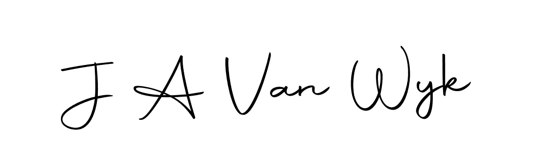 Make a beautiful signature design for name J A Van Wyk. With this signature (Autography-DOLnW) style, you can create a handwritten signature for free. J A Van Wyk signature style 10 images and pictures png