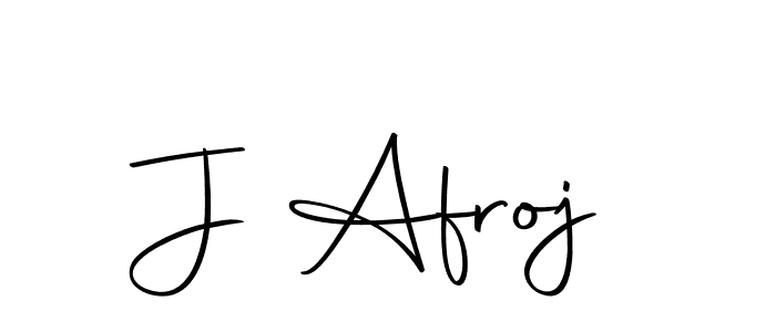 Create a beautiful signature design for name J Afroj. With this signature (Autography-DOLnW) fonts, you can make a handwritten signature for free. J Afroj signature style 10 images and pictures png