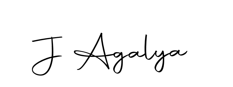 You should practise on your own different ways (Autography-DOLnW) to write your name (J Agalya) in signature. don't let someone else do it for you. J Agalya signature style 10 images and pictures png