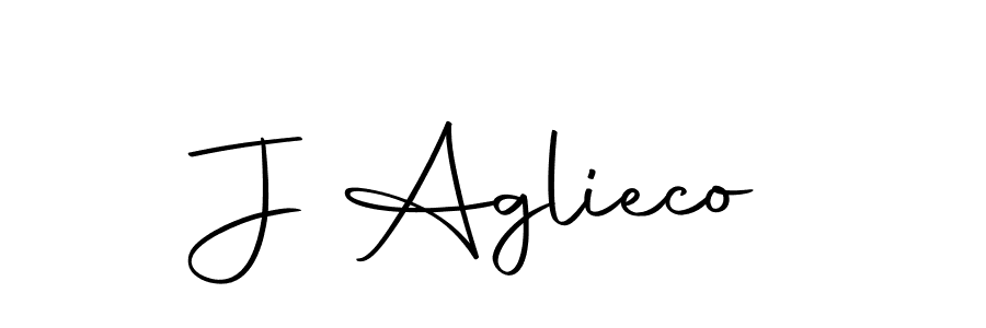 The best way (Autography-DOLnW) to make a short signature is to pick only two or three words in your name. The name J Aglieco include a total of six letters. For converting this name. J Aglieco signature style 10 images and pictures png