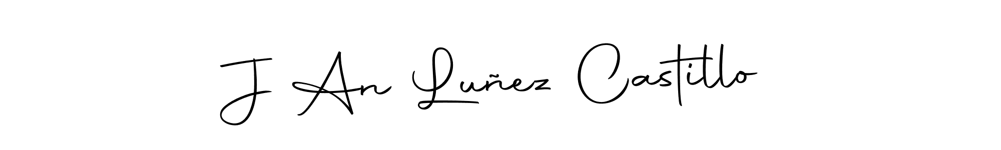 This is the best signature style for the J An Luñez Castillo name. Also you like these signature font (Autography-DOLnW). Mix name signature. J An Luñez Castillo signature style 10 images and pictures png