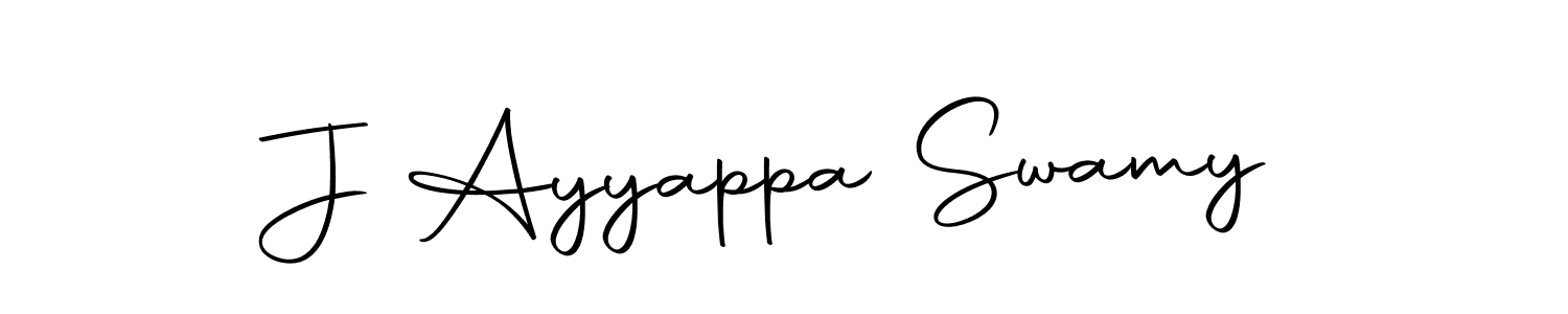 The best way (Autography-DOLnW) to make a short signature is to pick only two or three words in your name. The name J Ayyappa Swamy include a total of six letters. For converting this name. J Ayyappa Swamy signature style 10 images and pictures png