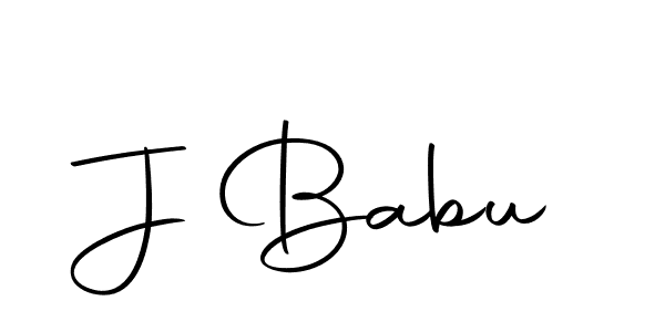 You can use this online signature creator to create a handwritten signature for the name J Babu. This is the best online autograph maker. J Babu signature style 10 images and pictures png